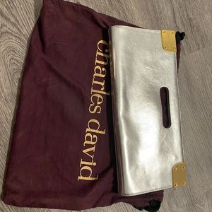 Charles David clutch purse 14inches long